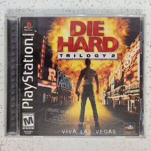 Die Hard Trilogy 2 Viva Las Vegas for PS1 CIB